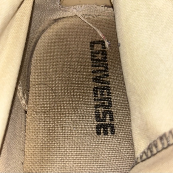 Converse Suede Gray High-Top Men's Sneakers Unisex Men's 10.5 Women's 12.5 High - Picture 15 of 16